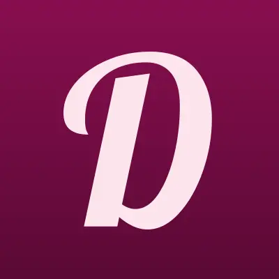 DNS, сеть супермаркетов цифровой и бытовой техники, лого-визитка